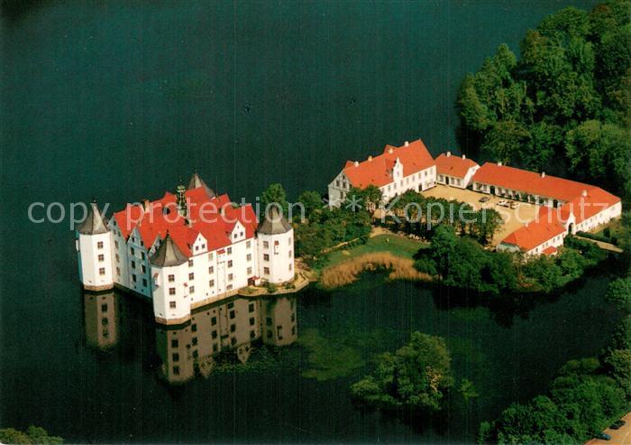 Gluecksburg Ostseebad Fliegeraufnahme Schloss Gluecksburg