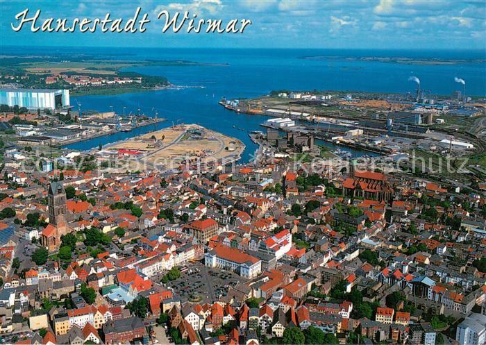 Wismar Mecklenburg Fliegeraufnahme