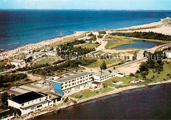 Heiligenhafen Ostseebad Fliegeraufnahme Hotel Windjammer Haus am See