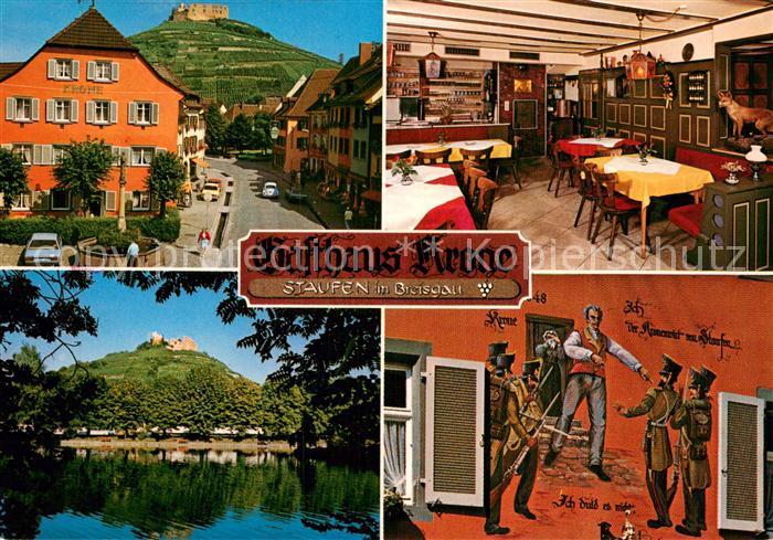 Staufen Breisgau Gasthaus Krone Teilansichten
