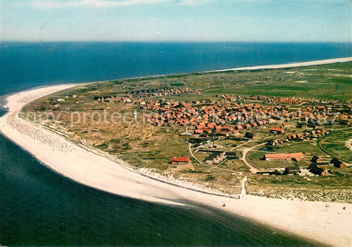 Langeoog Nordseebad Fliegeraufnahme Panorama Strand