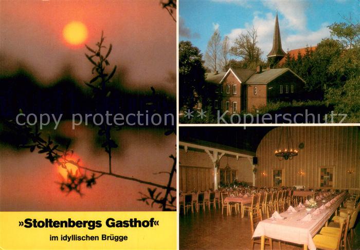 Bruegge Holstein Stoltenbergs Gasthof Innen- u. Aussenansicht