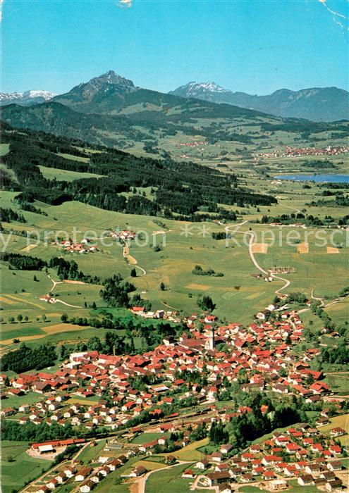 Nesselwang Fliegeraufnahme Gesamtansicht