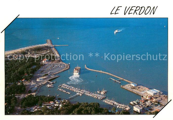 Verdon-sur-Mer Le Fliegeraufnahme Port - La Pointe de Grave
