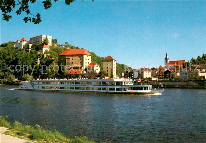 Linz Donau MS Stadt Linz Donauschifffahrt Wurm u. Koeck