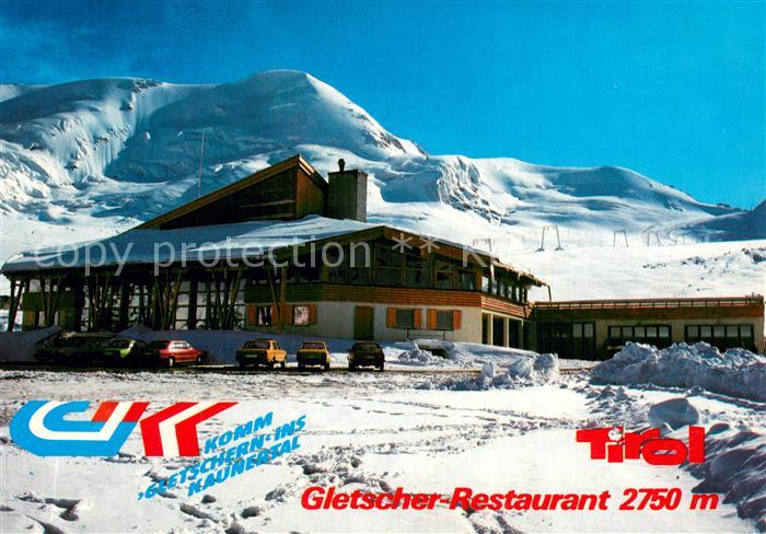Kaunertal Gletscher-Restaurant Aussenansicht Kaunertaler Gletscherbahnen m. Weis