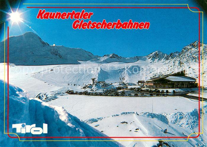 Kaunertal Kaunertaler-Gletscherbahnen Winter Schnee Restaurant-Aussenansicht