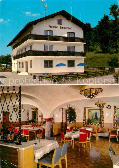 Endorf Bad Gasthof-Pension Sonnenhof Innen- u. Aussenansicht