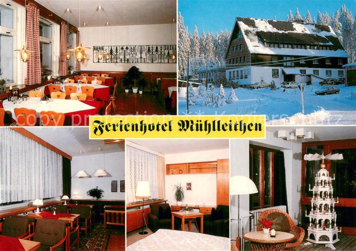 Muehlleithen Klingenthal Ferienhotel Muehlleithen Innen- u. AUssenansichten Wint