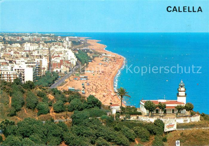 CALELLA de la Costa ES Strand-Panorama