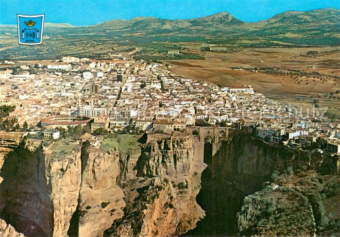 Ronda Andalucia Gesamtansicht u. Tajo