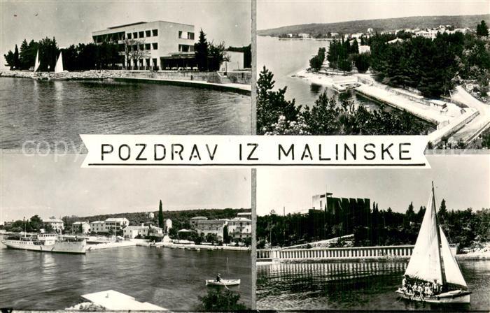 Malinska Krk Croatia Teilansichten