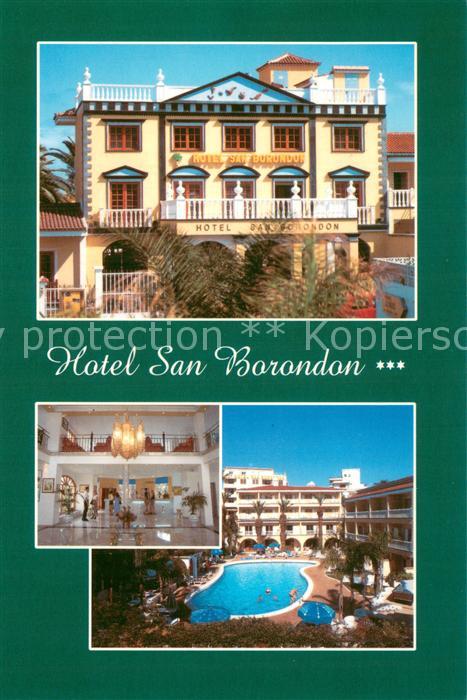 Puerto-de-la-Cruz Tenerife ES Hotel San Borondon m. Pool