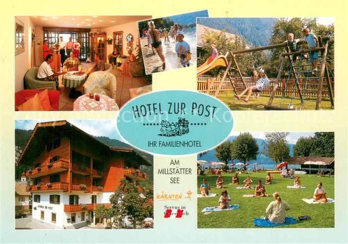 Doebriach Millstaettersee Hotel Zur Post Familienhotel Teilansichten