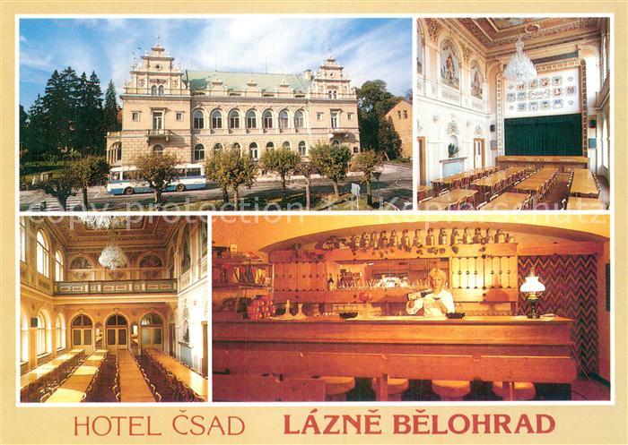 Lazne Belohrad Bad Bielohrad CZ Hotel Csad Aussen- u. Innenansichten