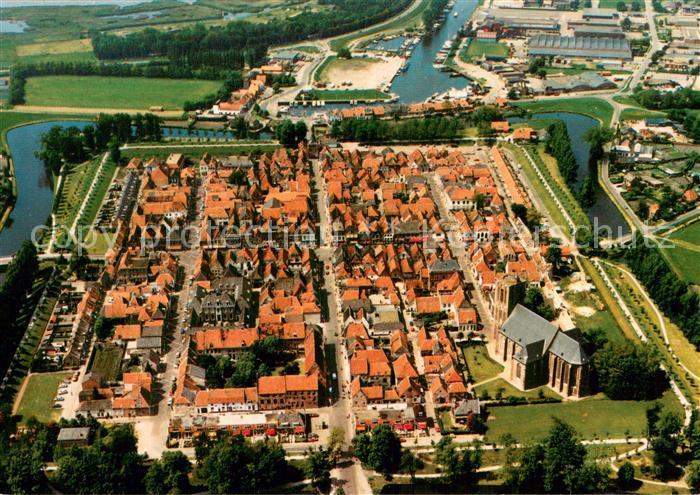 Elburg Fliegeraufnahme Gesamtansicht