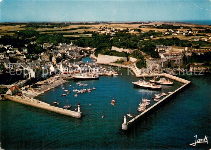 Belle-Ile-en-Mer Fliegeraufnahme Port du Palais