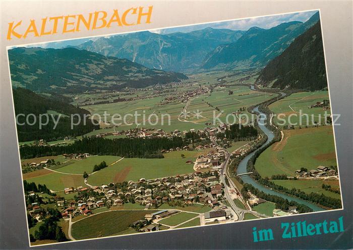 Kaltenbach  Zillertal Tirol AT Fliegeraufnahme