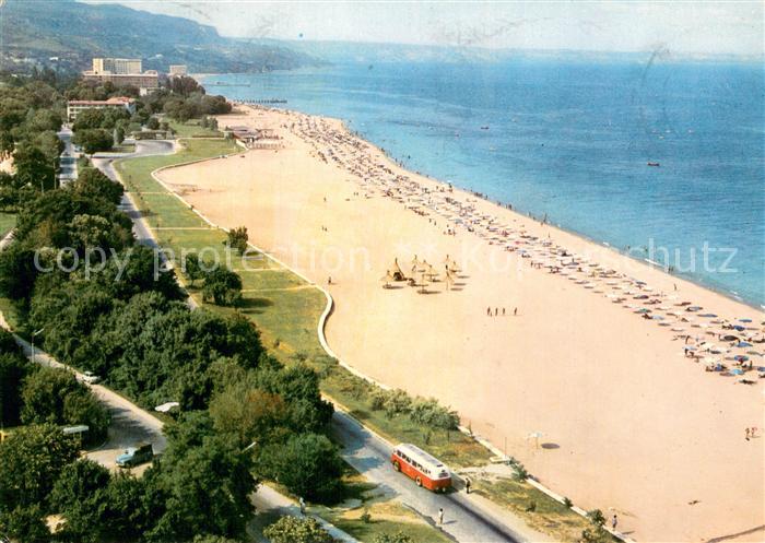 Varna Warna Bulgaria Fliegeraufnahme Strand