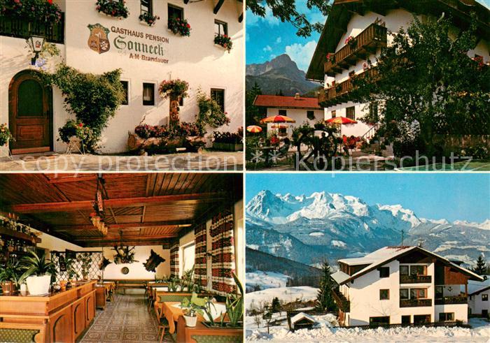 Werfenweng AT GAsthaus-Pension Sonneck Aussenansichten Sommer-Winter