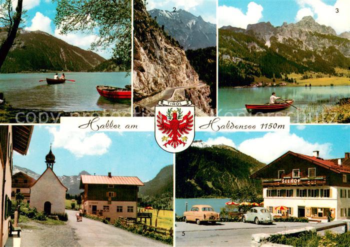Haller Haldensee Tirol AT Seepartie - Gaichtpass - Gaichtspitze -