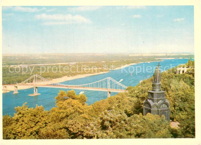 Kiev Kiew Dnieper from Volodimirske Hill
