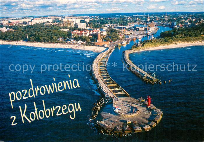 Kotobrzeg Fliegeraufnahme Panorama