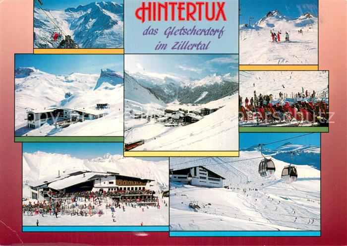 Hintertux Zillertal Sommer- Winter Skizentrum Pisten Gletscherdorf Goldeln