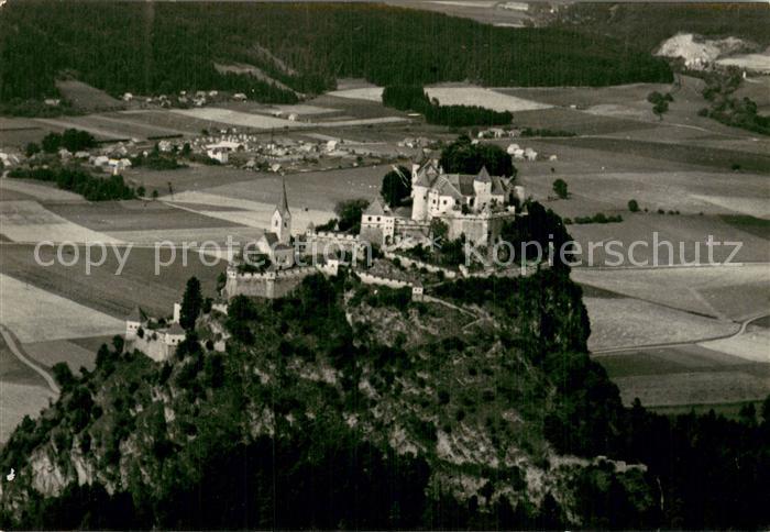 Kaernten Region Fliegeraufnahme Burg Hochosterwitz