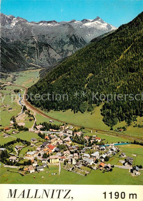 Mallnitz Kaernten Fliegeraufnahme Gesamtansicht