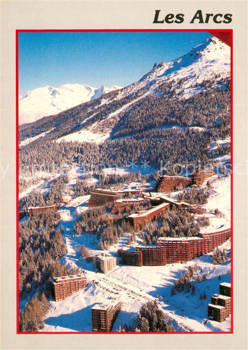 Les Arcs 73 Savoie Fliegeraufnahme Winter-Schnee