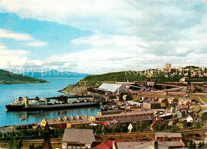 Narvik Norway View of the ore loading pier