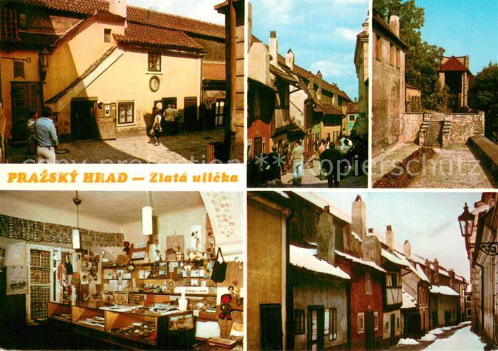 Prazsky Hrad Zlata ulicka Prager Burg