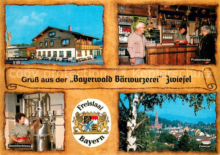 Zwiesel Niederbayern Bayerwald Baerwurzerei Probierstube Destillierblase
