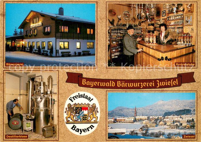 Zwiesel Niederbayern Bayerwald Baerwurzerei Probierstube Destillierblase