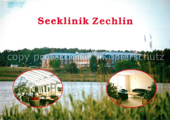 Zechlin Rheinsberg Ostprignitz-Ruppin Brandenburg Seeklinik Zechlin Aussenansic