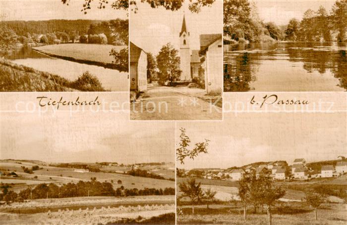 Tiefenbach Passau Panorama Kirche Teilansichten