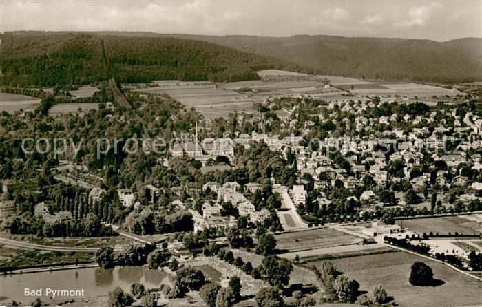 Bad Pyrmont Fliegeraufnahme