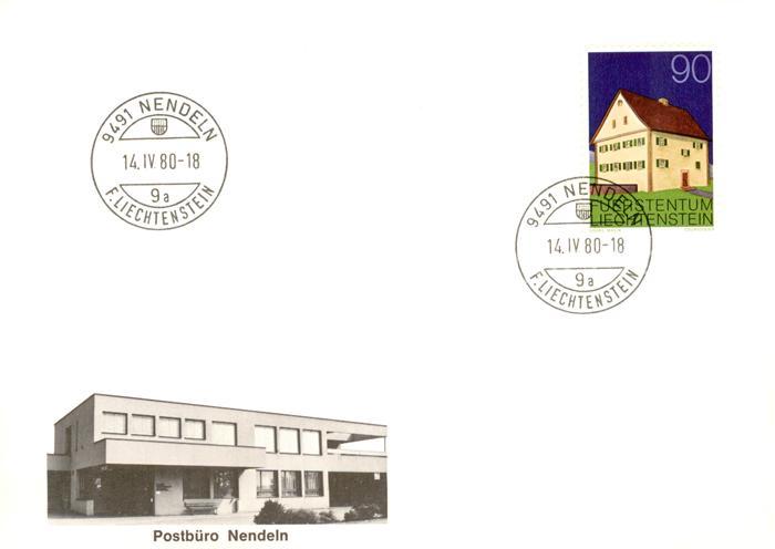Nendeln Liechtenstein FL Postbuero Nendeln