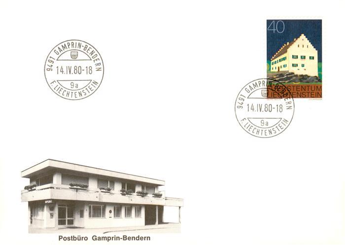 Gamprin-Bendern Liechtenstein FL Postbuero Gamprin-Bendern