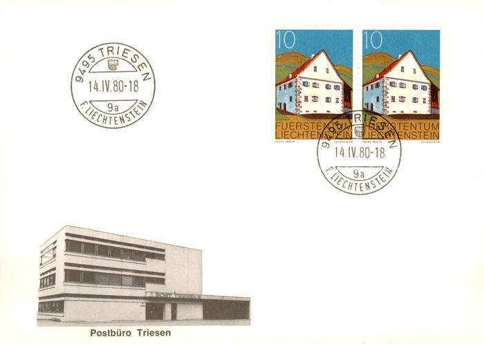 Triesen Liechtenstein FL Postbuero Triesen