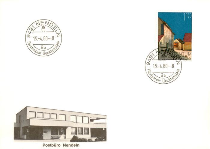 Nendeln Liechtenstein FL Postbuero Nendeln