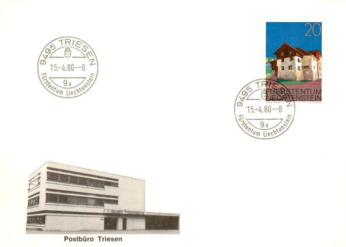 Triesen Liechtenstein FL Postbuero Triesen