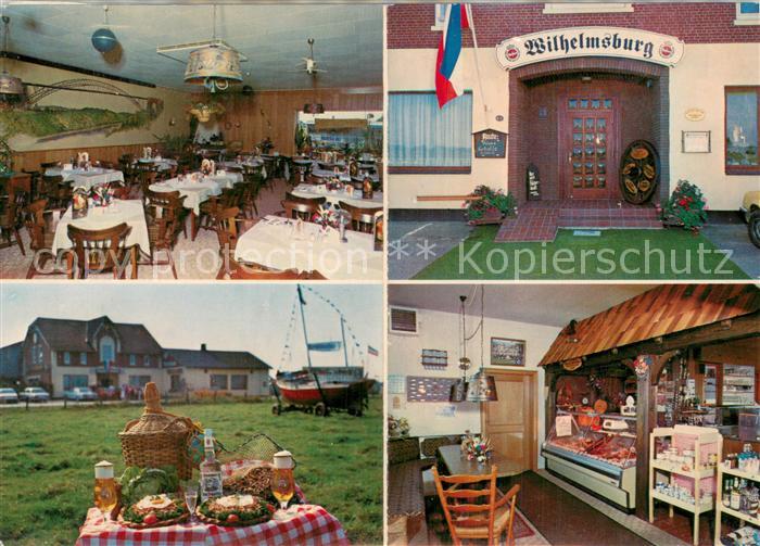 Wilhelmsburg Schleswig-Holstein Spezialitaeten Restaurant Wilhelmsburg Gaststueb