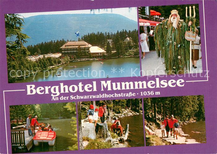 Mummelsee Berghotel Mummelsee Neptun Seepartien