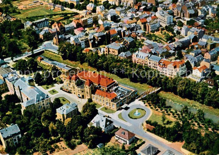 Bad Neuenahr-Ahrweiler Kuranlagen mit Casino Fliegeraufnahme