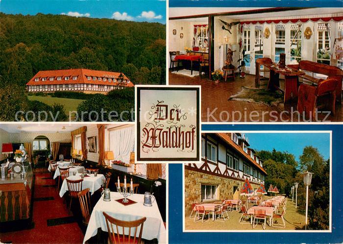 Bad Eilsen Hotel Der Waldhof Gastraum Terrasse