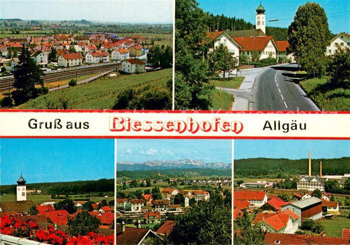 Biessenhofen Panorama Kirche Teilansichten