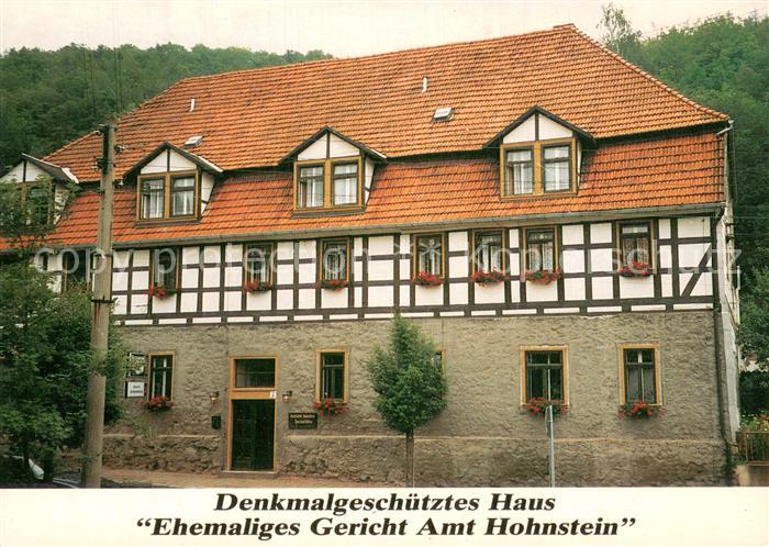 Neustadt Harz Ehem Gericht Amt Hohnstein