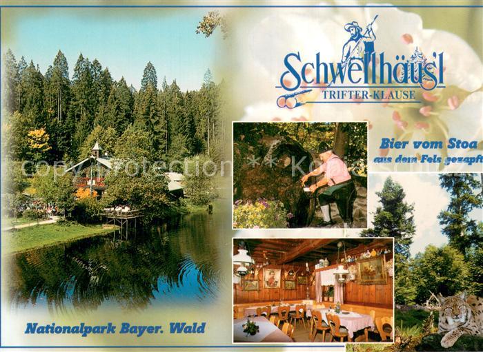 Zwiesel  Niederbayern Schwellhaeusl Trifterklause Nationalpark Bayer Wald Bier v